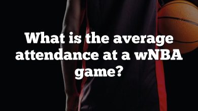 What is the average attendance at a wNBA game?