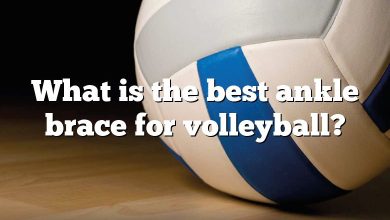 What is the best ankle brace for volleyball?