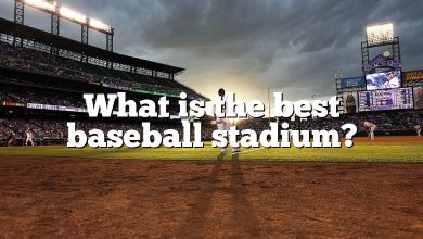 What is the best baseball stadium?