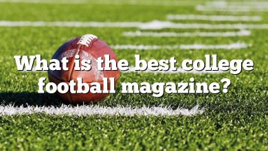 What is the best college football magazine?
