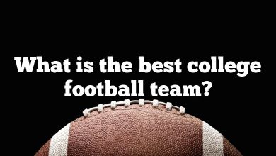 What is the best college football team?