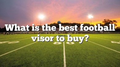 What is the best football visor to buy?