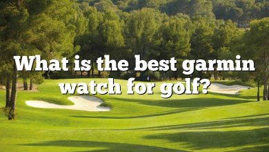 What is the best garmin watch for golf?