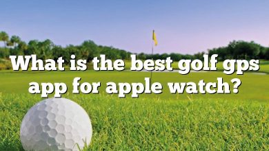 What is the best golf gps app for apple watch?