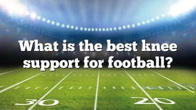 What is the best knee support for football?