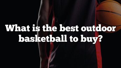 What is the best outdoor basketball to buy?