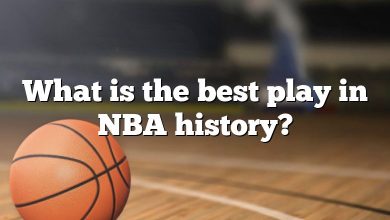 What is the best play in NBA history?