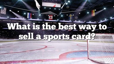What is the best way to sell a sports card?