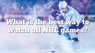 What is the best way to watch all NHL games?