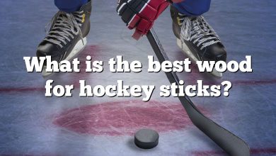 What is the best wood for hockey sticks?