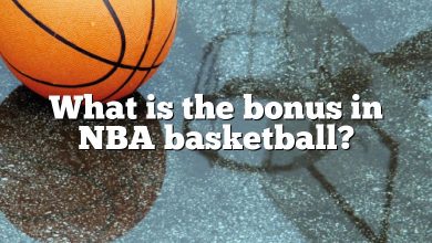 What is the bonus in NBA basketball?