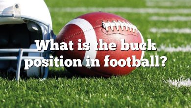 What is the buck position in football?