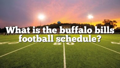 What is the buffalo bills football schedule?