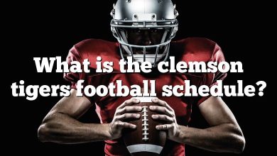 What is the clemson tigers football schedule?