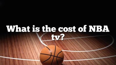 What is the cost of NBA tv?