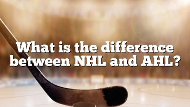 What is the difference between NHL and AHL?