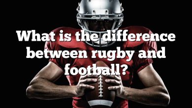 What is the difference between rugby and football?