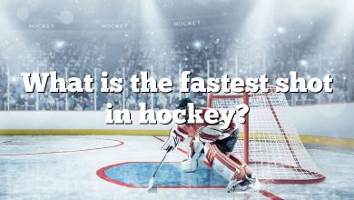 What is the fastest shot in hockey?