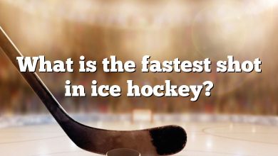 What is the fastest shot in ice hockey?