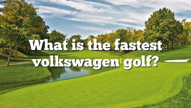 What is the fastest volkswagen golf?