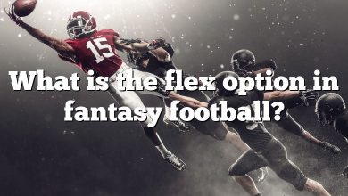 What is the flex option in fantasy football?