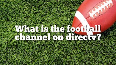 What is the football channel on directv?