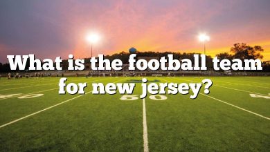 What is the football team for new jersey?