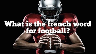 What is the french word for football?