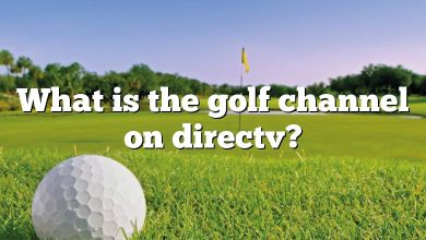 What is the golf channel on directv?