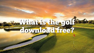 What is the golf download free?