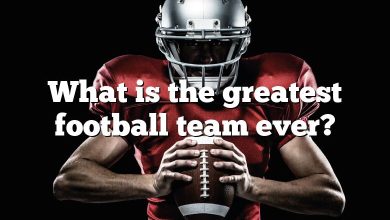 What is the greatest football team ever?