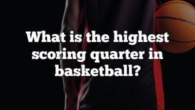 What is the highest scoring quarter in basketball?