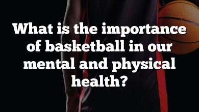 What is the importance of basketball in our mental and physical health?