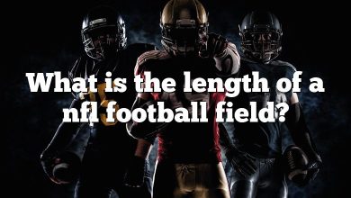 What is the length of a nfl football field?