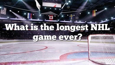 What is the longest NHL game ever?