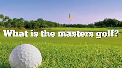 What is the masters golf?