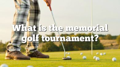 What is the memorial golf tournament?