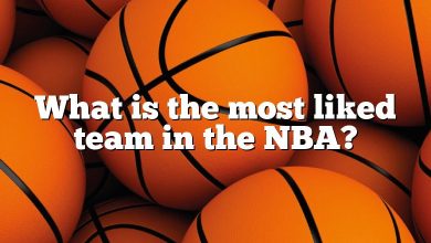 What is the most liked team in the NBA?