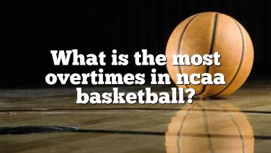 What is the most overtimes in ncaa basketball?