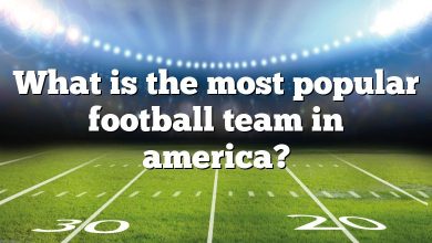 What is the most popular football team in america?