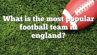 What is the most popular football team in england?