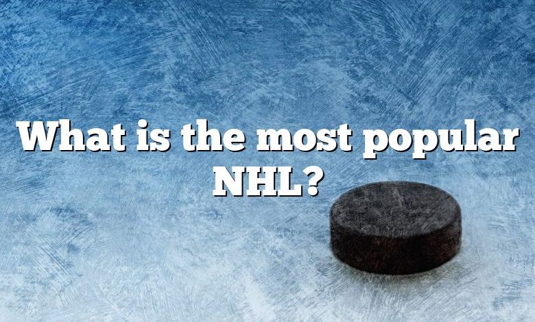 What is the most popular NHL?