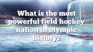 What is the most powerful field hockey nation in olympic history?