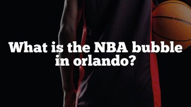 What is the NBA bubble in orlando?