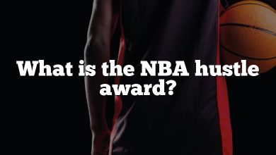 What is the NBA hustle award?