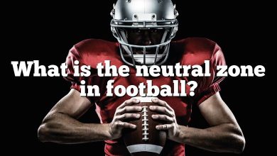 What is the neutral zone in football?