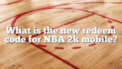 What is the new redeem code for NBA 2k mobile?