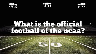 What is the official football of the ncaa?