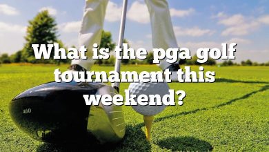 What is the pga golf tournament this weekend?