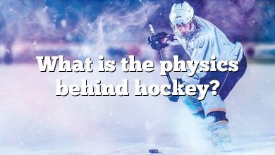 What is the physics behind hockey?